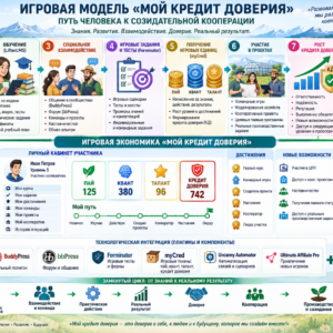 Мой кредит доверия — игровой контур + Первый вход